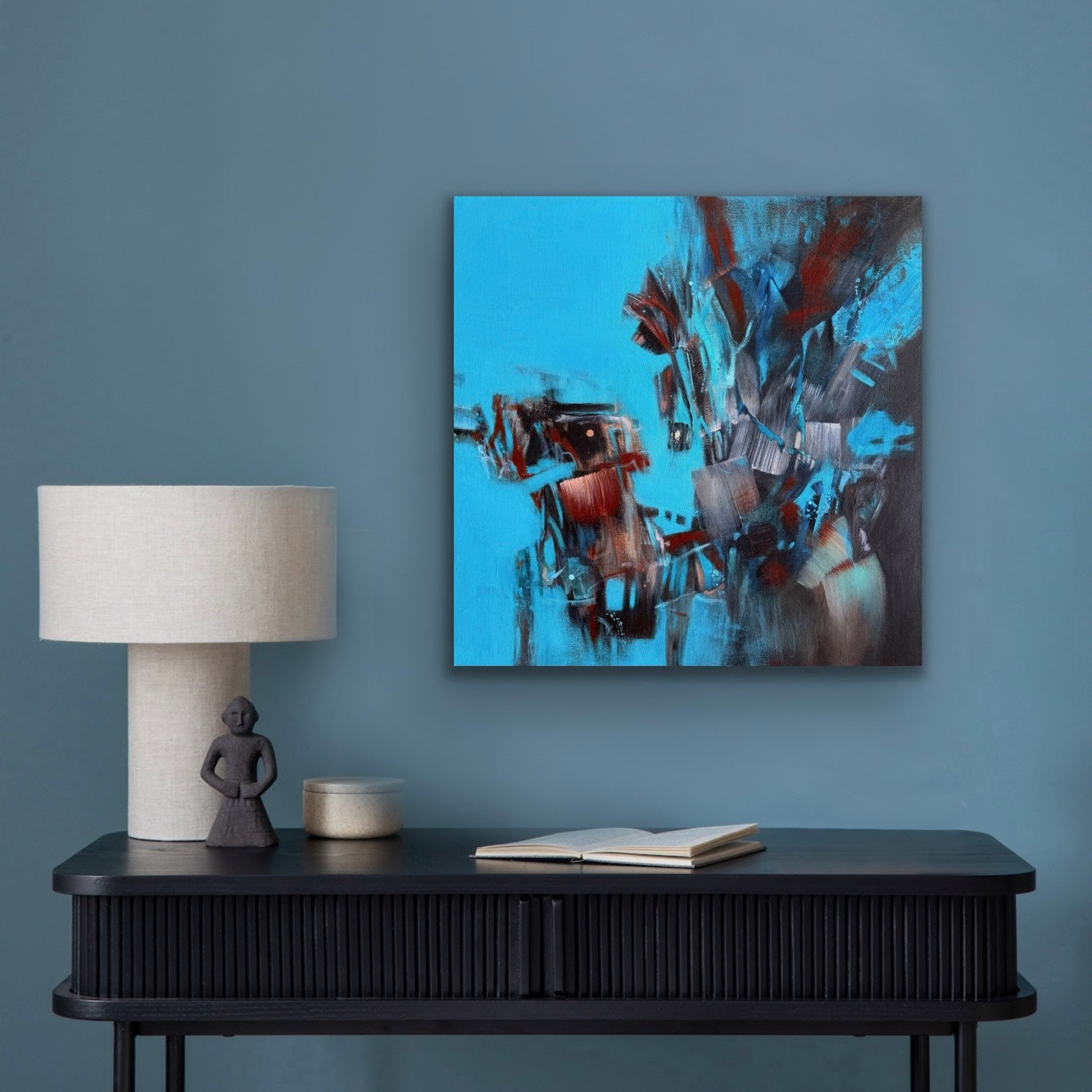 Tending To The Moment 24" x 24"