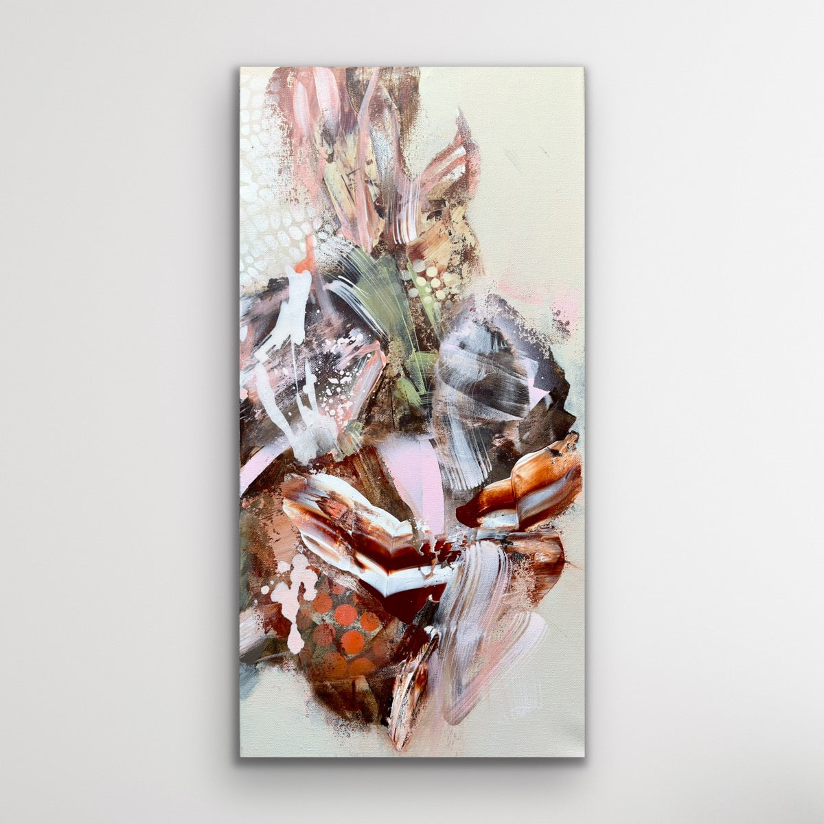Flowers and Fever 24" x 24" (diptych)