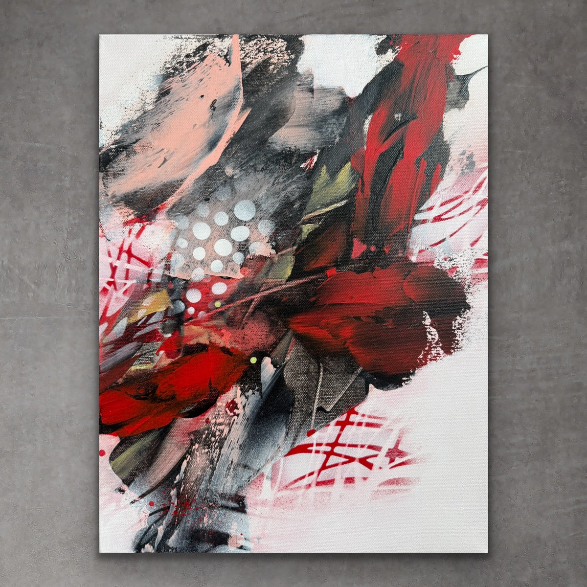 Petals in Minor Key (Diptych) 16" x 24"