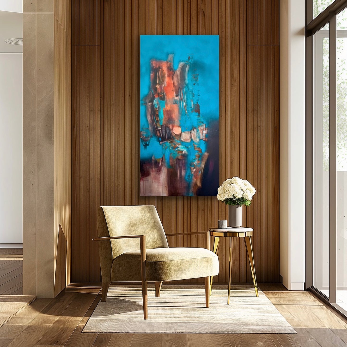 Alive, Again 48" x 24"