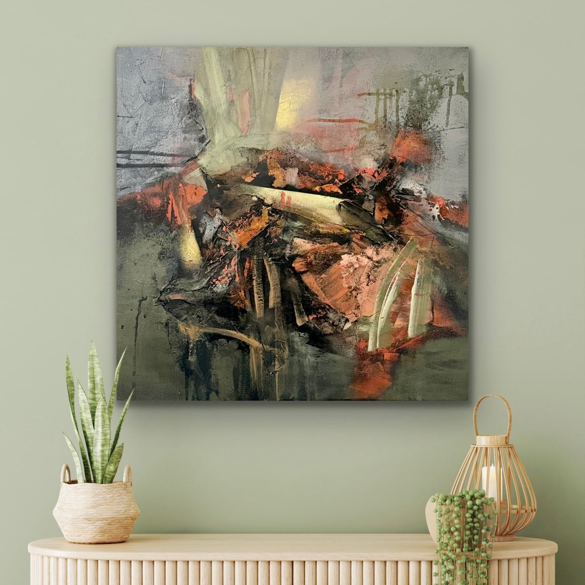 Mystic Field 20" x 20"