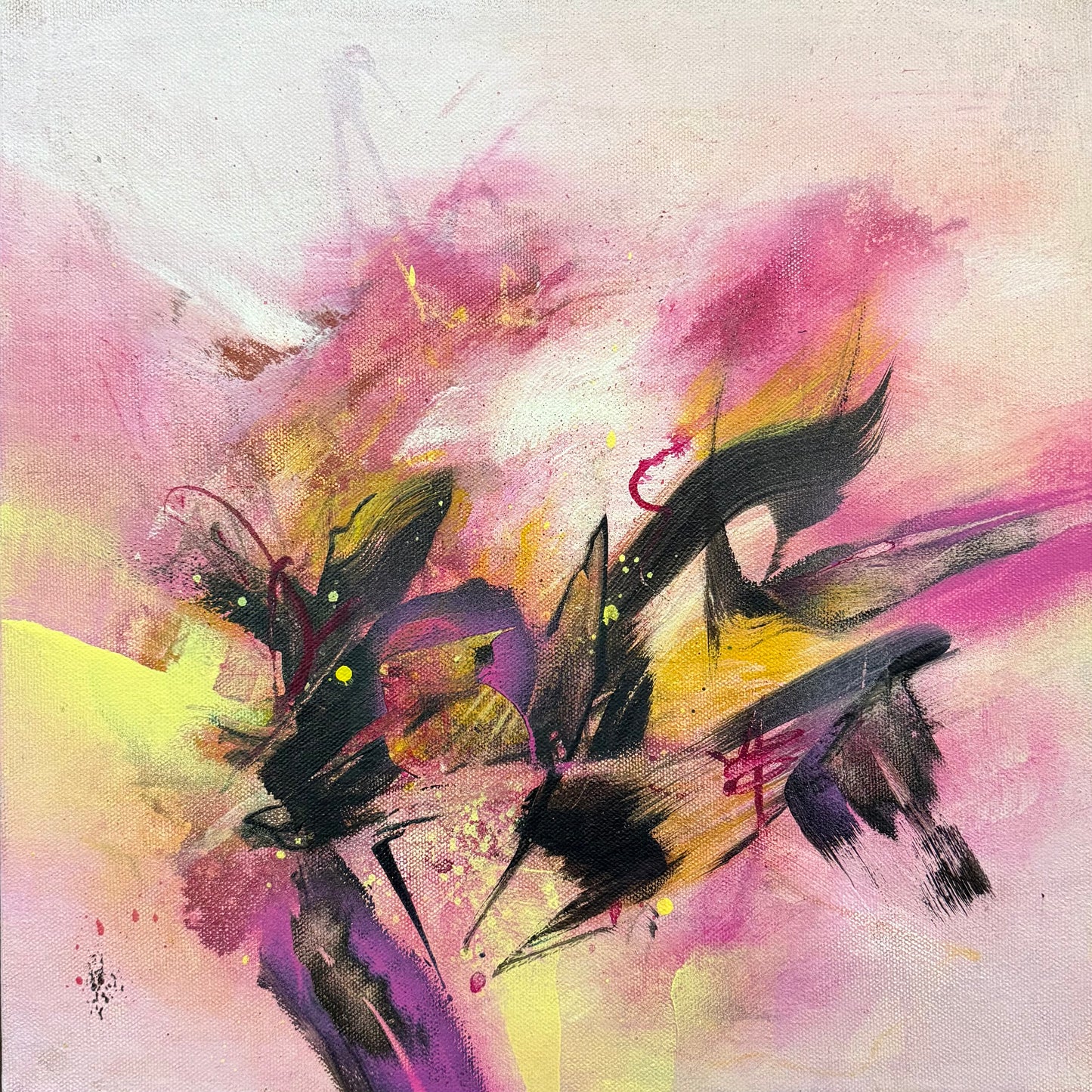 Love, Unravelled 14" x 14"