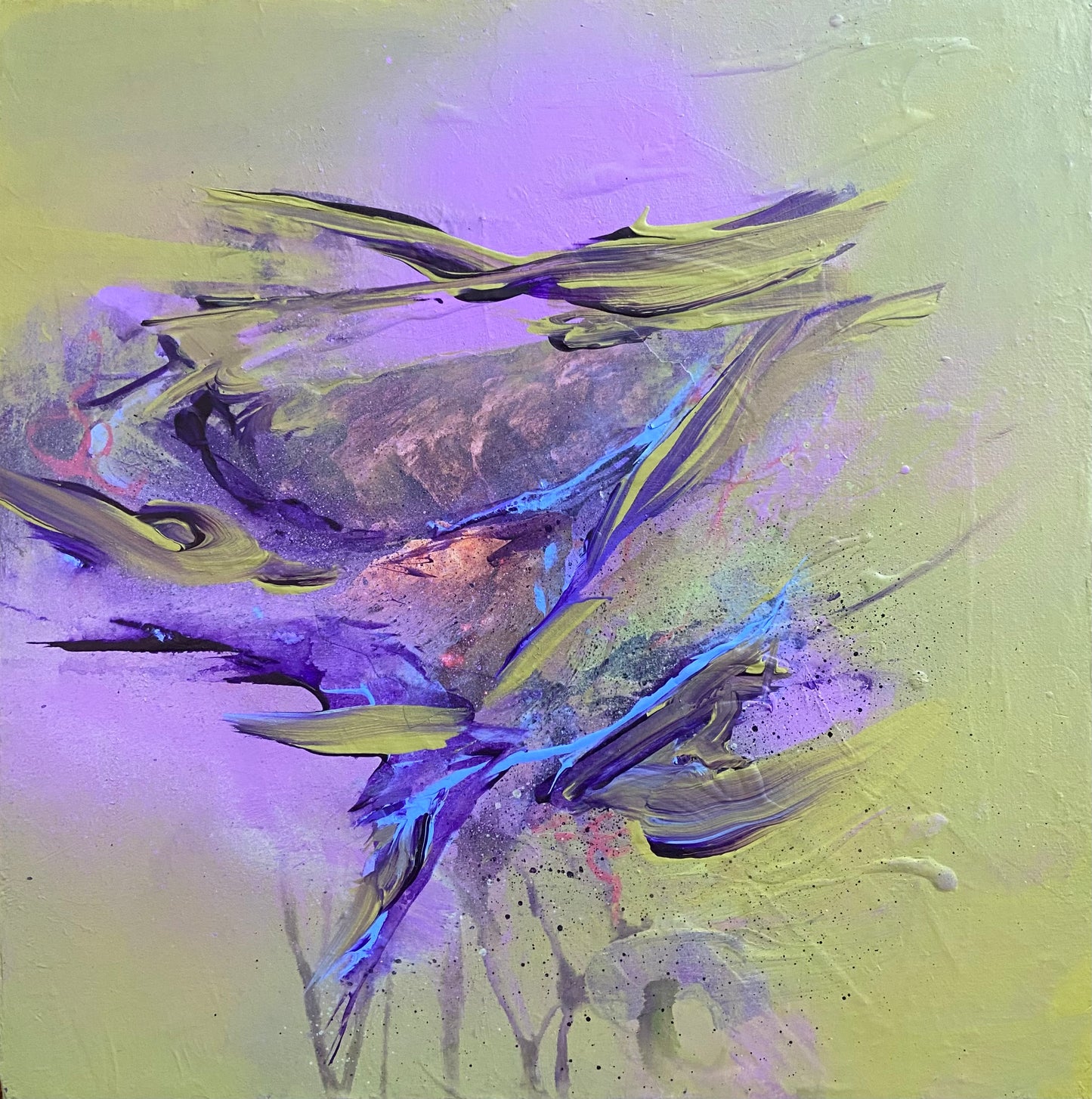 Surrender 12" x 12"