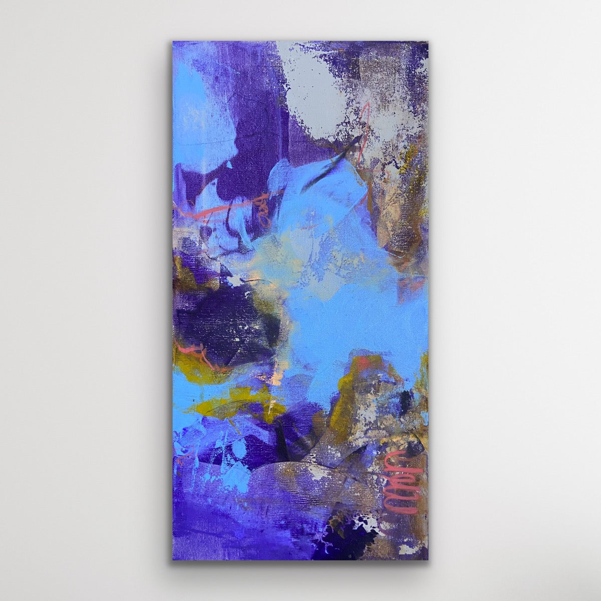Once In a Blue Moon 20" x 10"