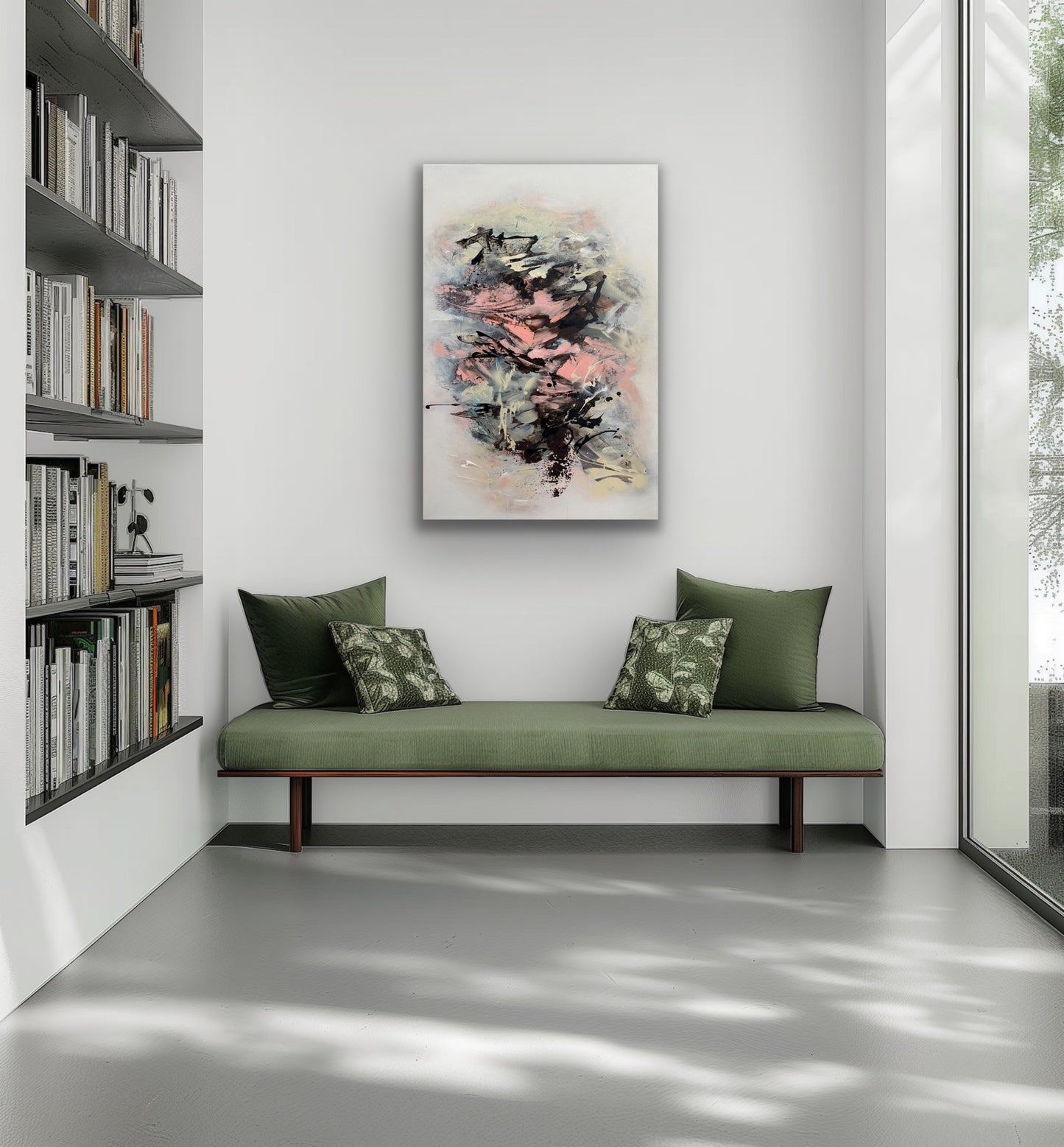 Coffee and Consciousness 36" x 24"