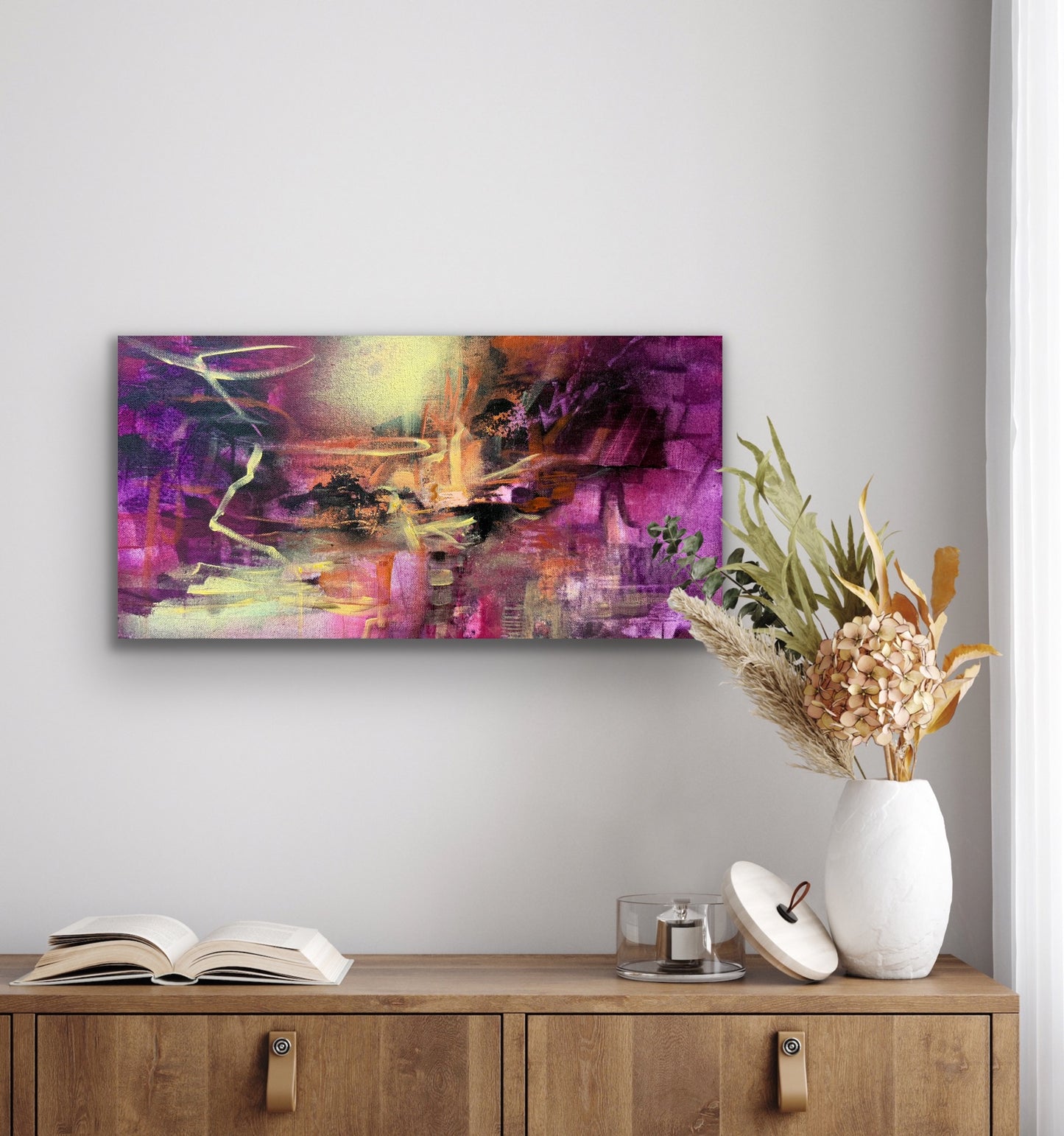 Dream in Color 20" x 10"