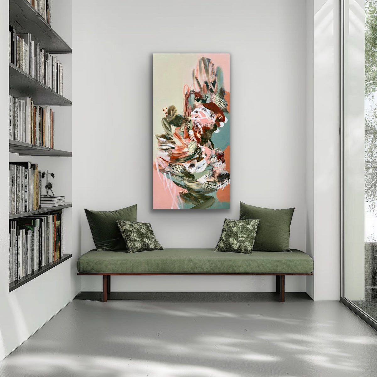 Life In The Desert  48" x 24"