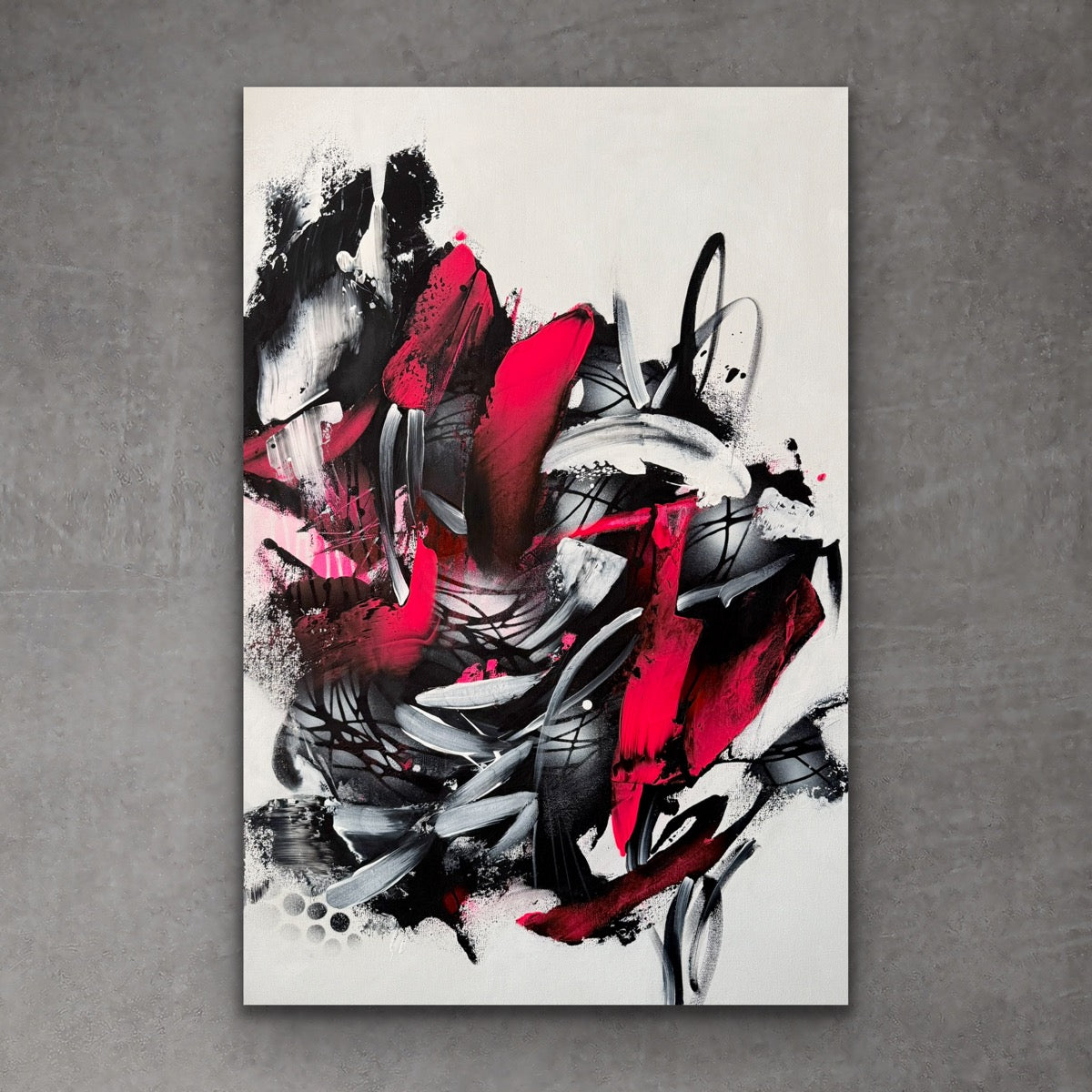 Heartbeats  36" x 24"