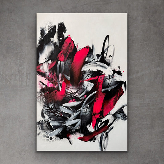 Heartbeats  36" x 24"
