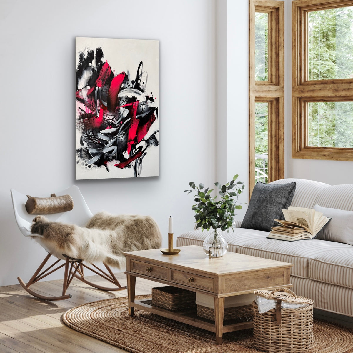 Heartbeats  36" x 24"