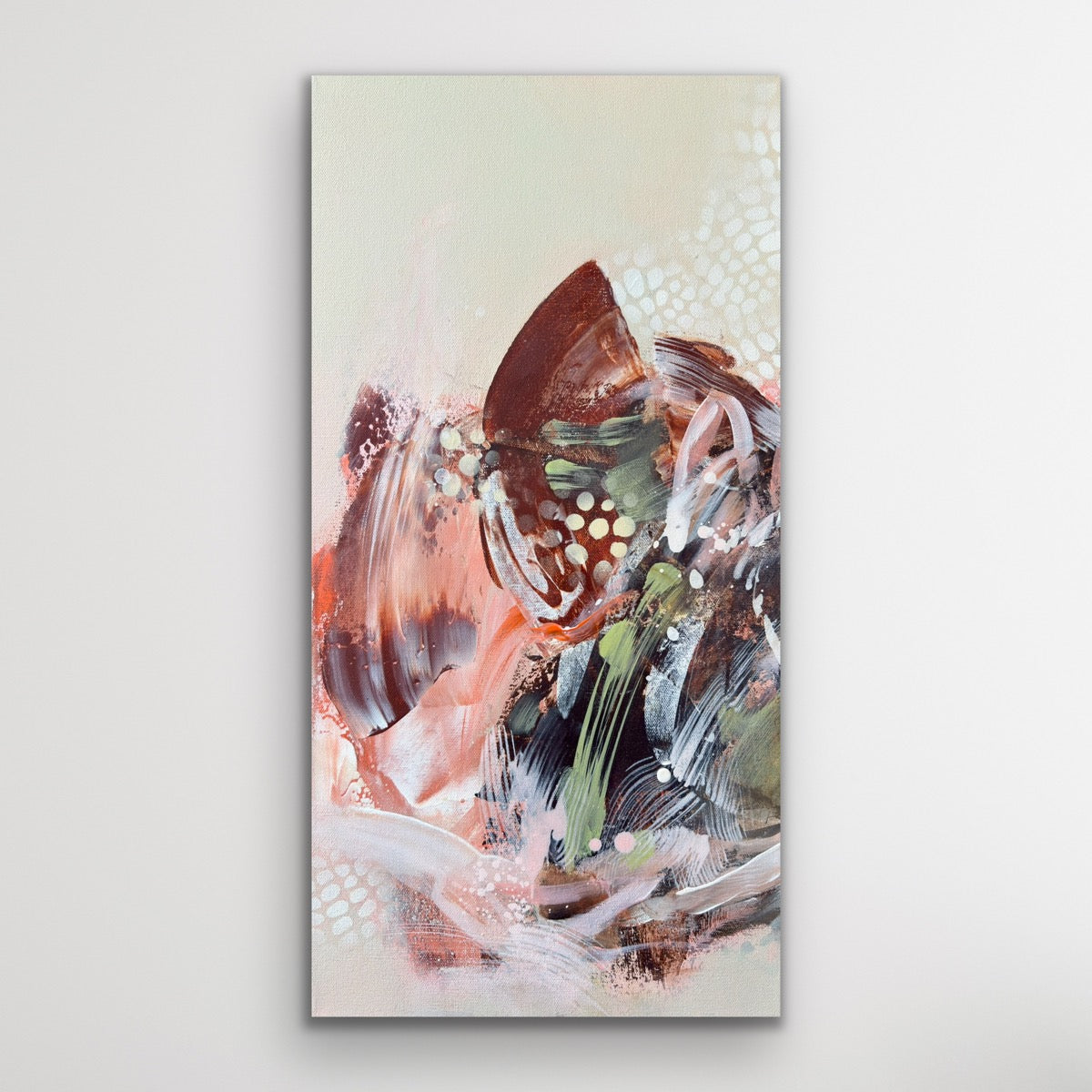 Flowers and Fever 24" x 24" (diptych)