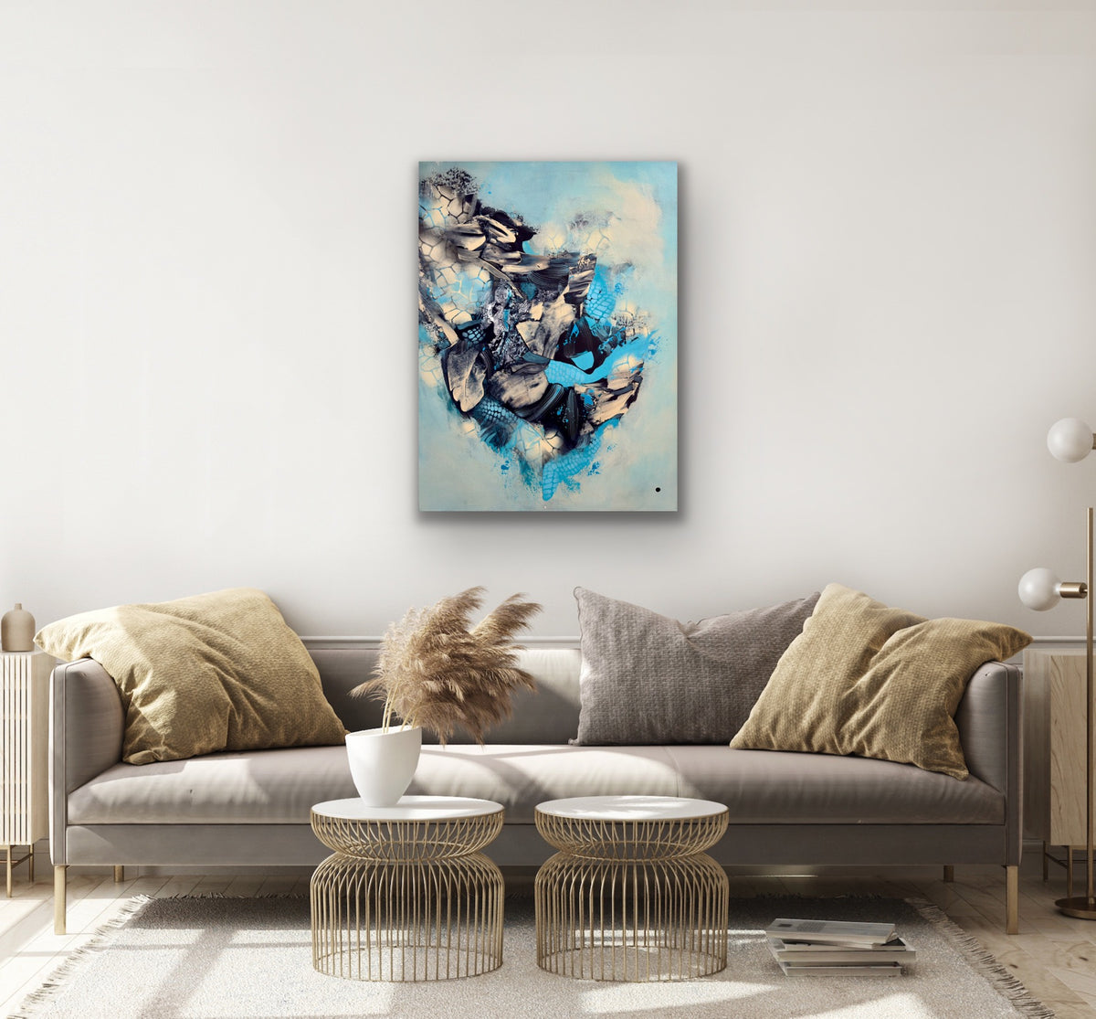 Blue Lagoon 40" x 30"