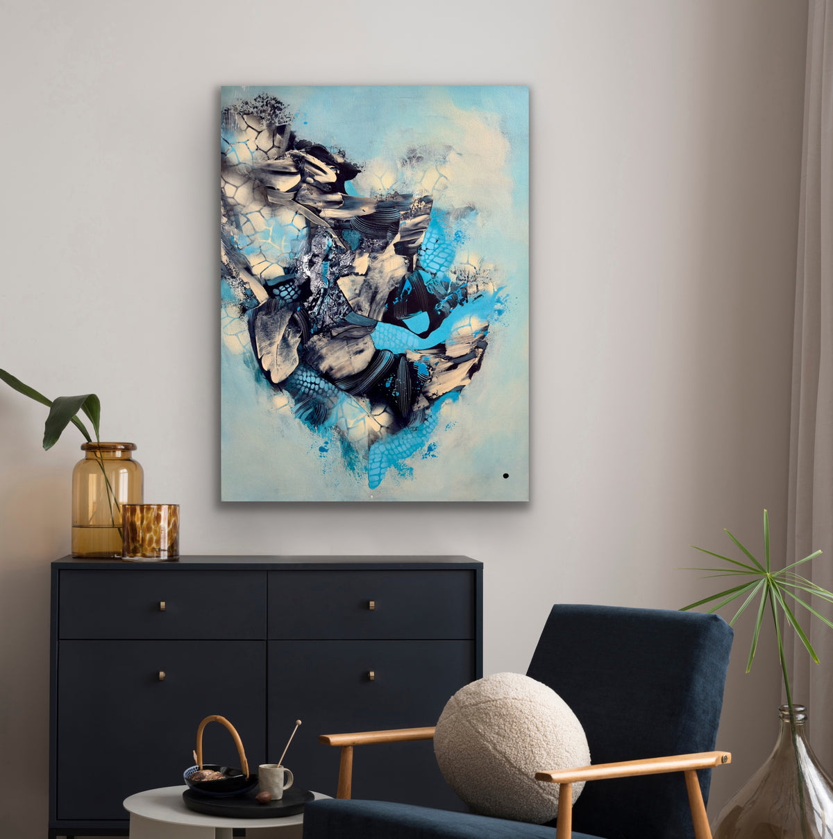 Blue Lagoon 40" x 30"