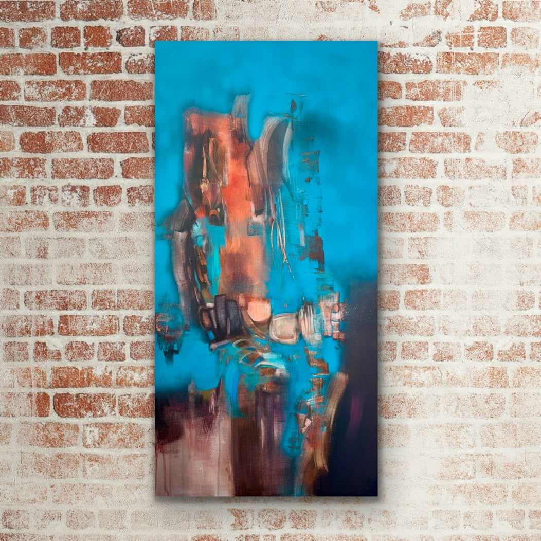 Alive, Again 48" x 24"