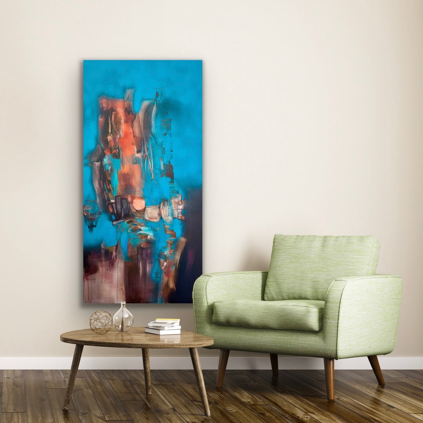 Alive, Again 48" x 24"