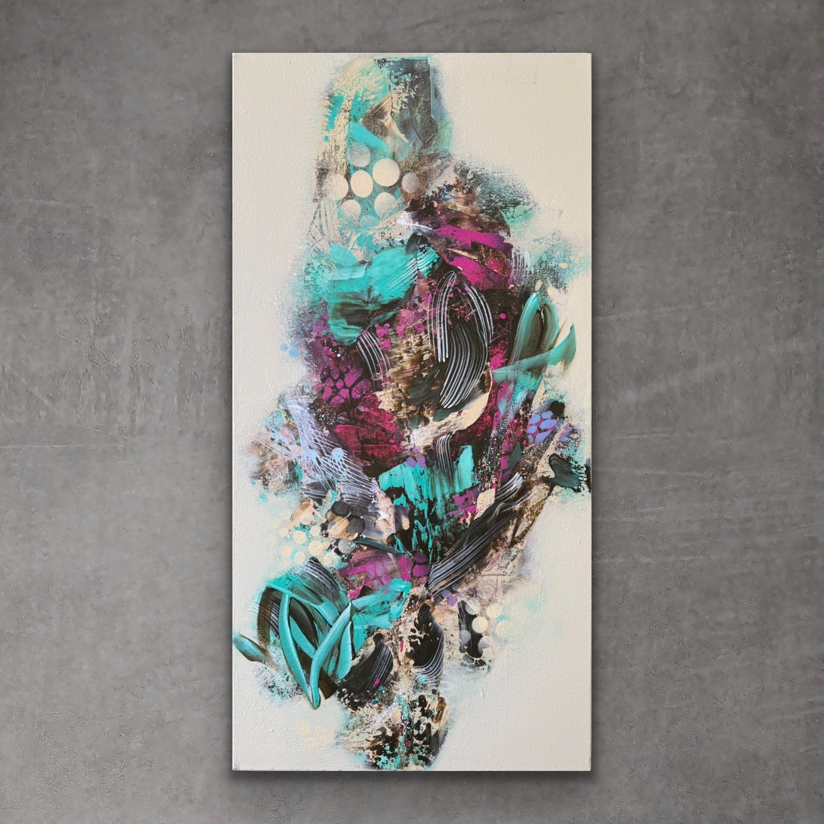 Helix Bloom  30" x 15"