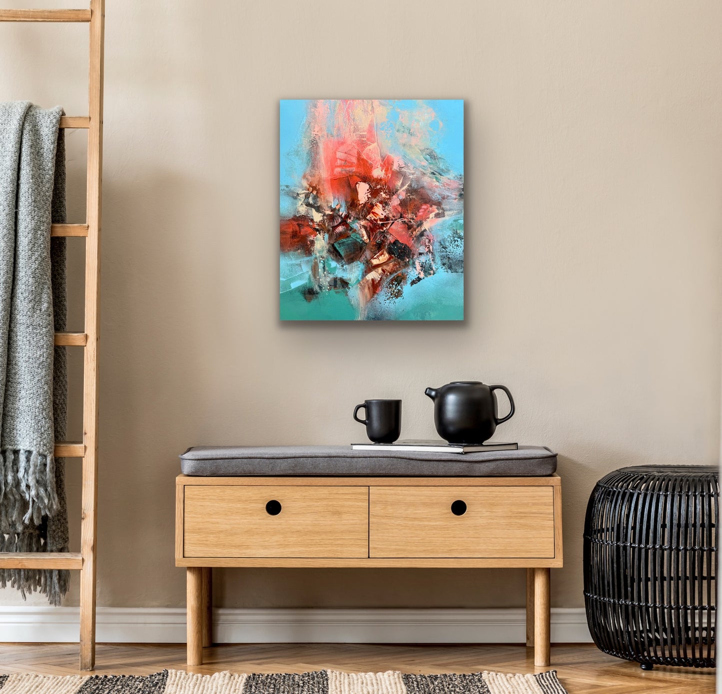 It's Sunrise and I'm Still Awake  24' x 18"