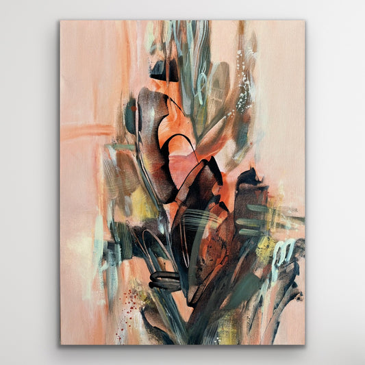 Between Dreams, Tangerines 24" x 18"