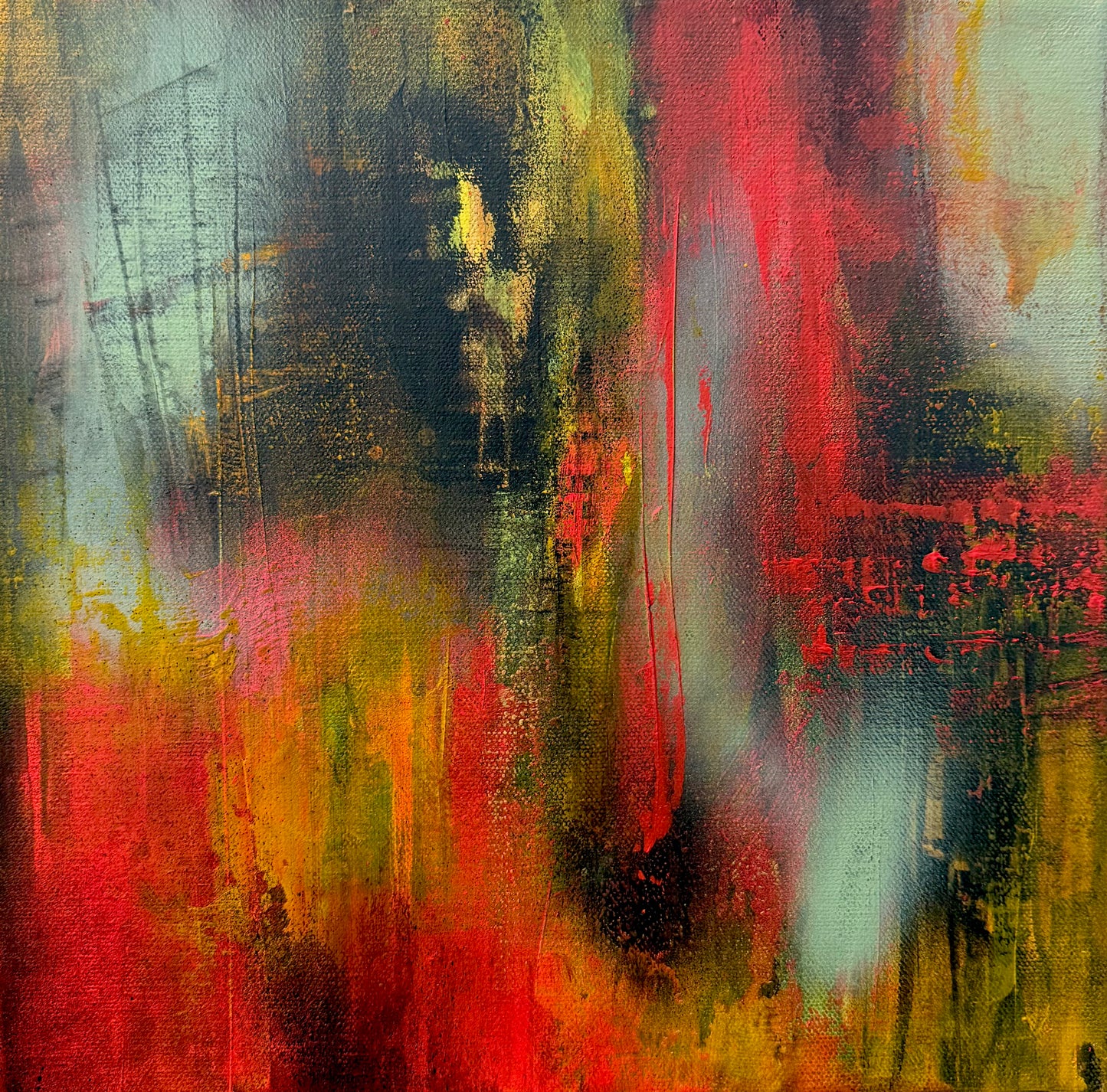 Elated 12" x 12"