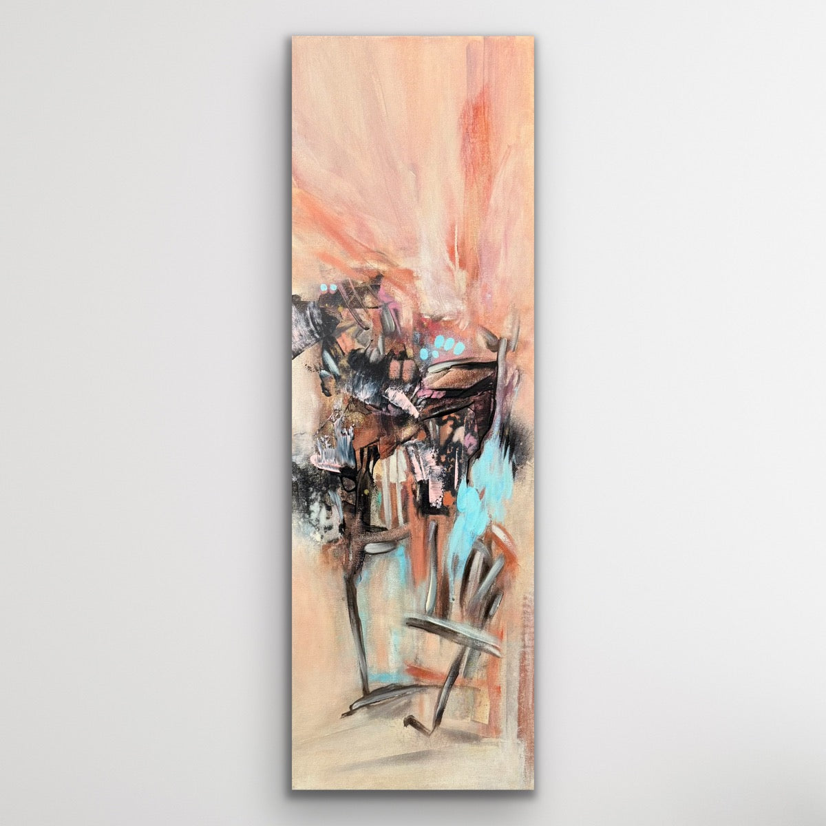 Dust on Silk 36" x 12"