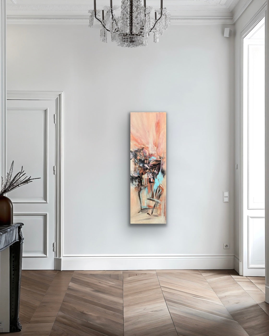 Dust on Silk 36" x 12"
