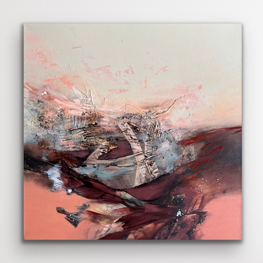 Let's Talk Pyramids 24" x 24"