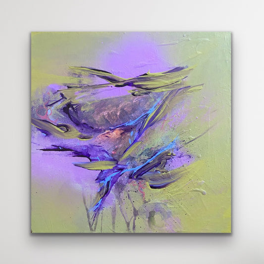 Surrender 12" x 12"