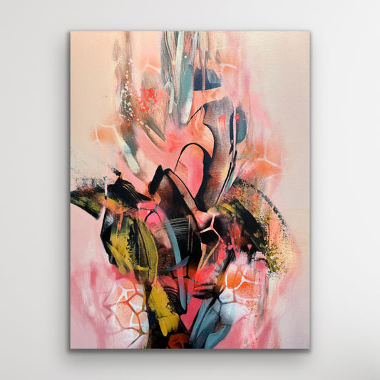 Between Dreams, Tangerines 24" x 18"